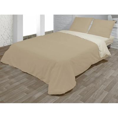 Hosteline Vegas påslakanset beige 90 säng 2 delar