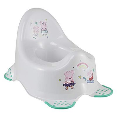 keeeper Orinal Peppa Pig, 18 Meses a 3 Anos, antiderrapante, Adam, cinzento