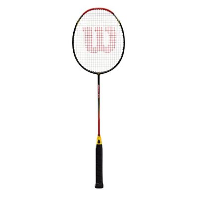 Wilson Racchetta da Badminton Recon 370, Bilanciamento in Testa, In Fibra di Carbonio