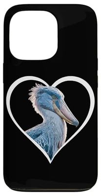Shoebill Stork Bird Case for iPhone 13 Pro