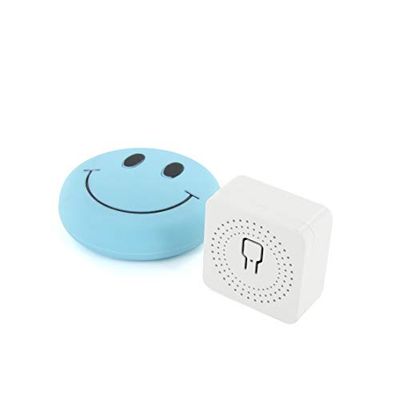 Kit voor verlichting met module voor lampen en draadloze Smiley-schakelaar