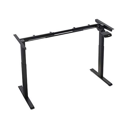 Hi5 10272 E Armature de table électrique réglable en hauteur avec système de levage à moteur unique Noir 20,9 kg