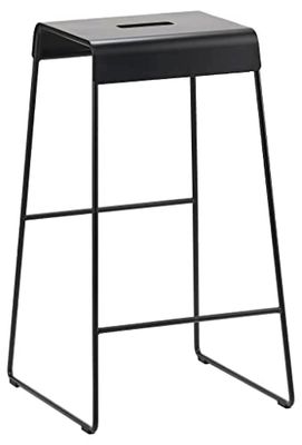 ZONE DENMARK A-Stool Tabouret Noir 38 x 38 x 65 cm