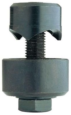 Schroefgat, nauwkeurig stansgereedschap, eenvoudige bediening en ergonomische pasvorm, ideaal voor metaal- en knutselwerk.