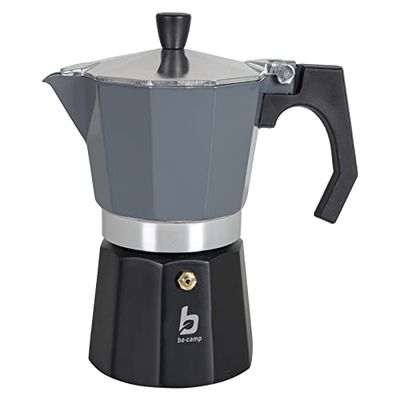 Bo-Camp Urban Outdoor Unisex espressopercolator, grijs/zwart, één maat