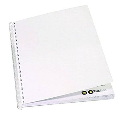GBC CE080070 Pack de 100 Couvertures Classiques A4 Blanc
