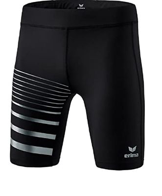 Erima Pantalone da Corsa Corto Race Line 2.0 Pantalone da Corsa, Uomo, Nero, XXXL