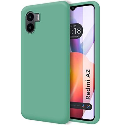 Tumundosmartphone Ultra mjukt flytande silikonfodral för Xiaomi Redmi A2 Färg Grön