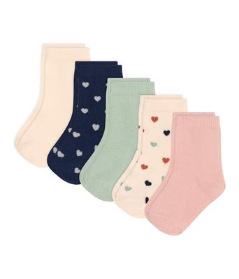 Petit Bateau A0A6T Elegante sokken, variant 1, Pointure 23/26 (18/36 maanden) meisjes, Versie 1., Pointure 23/26 (18/36Mois)