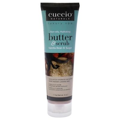 Cuccio Vanilla Bean & Sugar Butter Scrub Tube 4oz