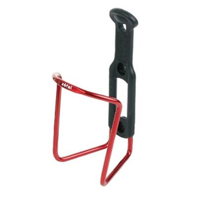 ZEFAL - Porta Borraccia Alluminio Diametro 5 Mm Vernice Rosso