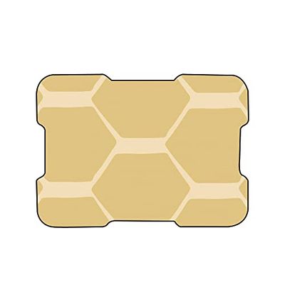 Bonamaison, Digital Printed Mouse Pad, Non-Slip Base, for Office and Home, Size: 22 x 18 cm