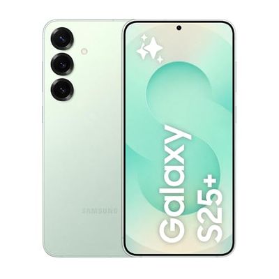 Samsung Galaxy S25+ Smartphone AI, 3 anni di Garanzia del produttore, Display 6.7'' QHD+ Dynamic AMOLED 2X, Fotocamera 50MP, RAM 12GB, 512GB, 4.900 mAh, Mint [Versione italiana]