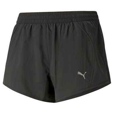 PUMA Run Favorite Velocity 3" Short W, Pantaloncini Aderenti Women's, Black, M