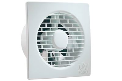 'Vortice 11149 MF 120/5 T HCS LL purificador de aire, 20 W, 240 V, color blanco, diámetro de la caja: 17,9 cm, diámetro Rueda: 11,9 cm