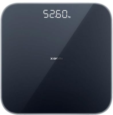 Xiaomi Mi Smart Scale S200 – nauwkeurige gewichtscontrole, 4 lichaamsmetrieken, baby- en objectmodus, balanstest, app-verbinding, donkergrijs