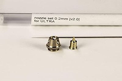 Harder & Steenbeck Kit Complet 0.2 Aiguille, Duse, Embout pour aérographe Ultra