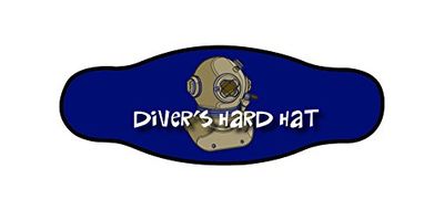 Best Divers Cinturino Maschera in Neoprene, Doppio Foglio, Elmetto
