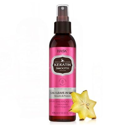 HASK Keratin Protein 5en1 Leave-In Spray, 175 ml