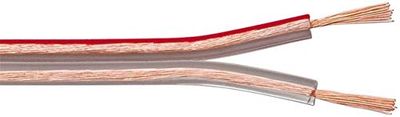 AUDSPEAKER8-100 100 m transparant audiokabel.