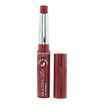 Bourjois Lip Sorbet - Healthy Mix Clean - 01 Sundae Cherry Sunday - Fomule Clean & Vegan, hydratant