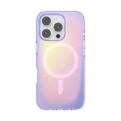 PopSockets Custodia per iPhone 16 Pro compatibile con MagSafe, custodia per iPhone 16 Pro, compatibile con ricarica wireless, solo custodia - Aura