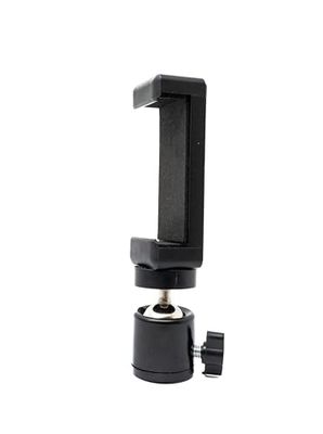 System-S Fixation pour Appareil Photo avec Articulation à 360° en Noir pour Smartphone