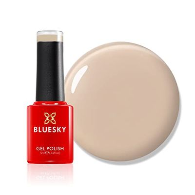 BLUESKY Vernis à ongles gel Naked Truth, SS2302, nude, marron, longue durée, résistant aux éclats, 5 ml, nécessite un séchage sous lampe UV LED