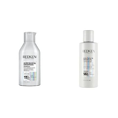 Redken | Balsamo professionale Acidic Bonding Concentrate ABC, Azione Riparatrice, 300 ml & Trattamento Intensivo Pre-Shampoo per Tutti i Tipi di Capelli Danneggiati e Fragili, 150 ml