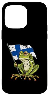 Finland Flag Toad Frog Finnish Pride Finn Finnish Roots Case for iPhone 14 Pro Max