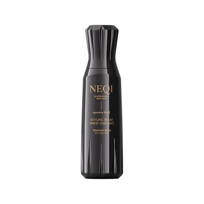 NEQI DIAMOND GLASS Spray Coiffant Anti-Frizz Boucles 180ml – Définition Parfaite, Boucles Définies, Protection Hydratante, Brillance Éclatante, Fabriqué en Italie