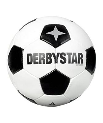 Derbystar Retro Tt V21 fotboll vit svart 5