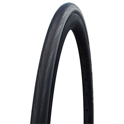Schwalbe Lugano 2 Copertone Unisex-Adult, Nero, 700x32(32-622)