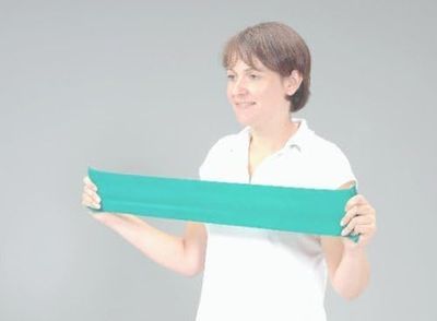Rolyan – Banda de Ejercicio (resistencia alta 25 m – verde