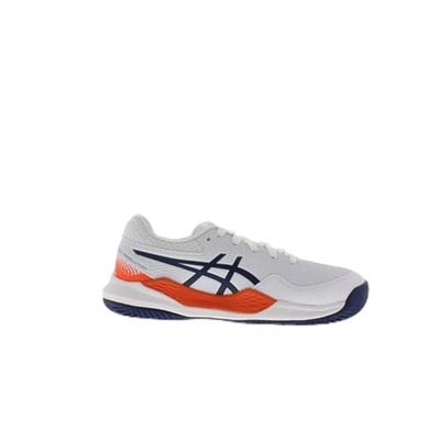 ASICS Gel-resolution 9 Gs Clay sneakers, EU, Vit blå expanse, 33.5 EU