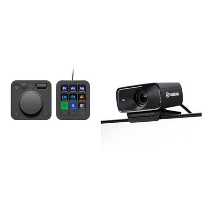Logitech MX Creative Console,programmeerbaar & Elgato Facecam MK.2 – Premium Full