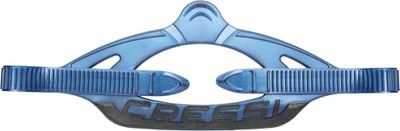 CRESSI originalrem för professionell dykningsmask serie C svart/blå metall – original rem dykning och snorklingsmasker, C_Black/Blue Metal, en storlek unisex