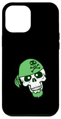 Chapeau de Pirate Squelette Halloween Foulard drôle Bande dessinée Coque pour iPhone 12 Pro Max
