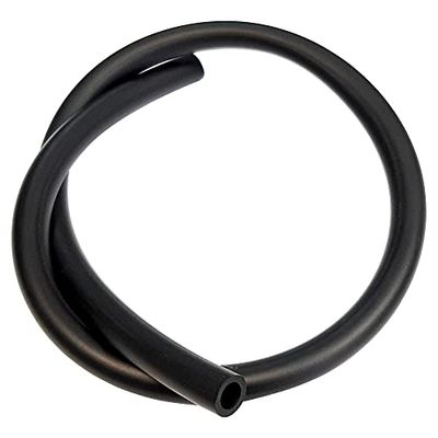 Durite essence tuyau carburant hydrocarbure huile caoutchouc nitrile NBR noir tube scooter moto bricolage tondeuse motoculture (Øint-ext : 6x9mm)
