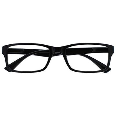 OPULIZE Pep Reading Glasses, Negro, +3,00 Dioptrías Unisex