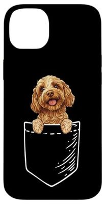 Cute Illustration Pocket Cockapoo Lover Custodia per iPhone 14 Plus