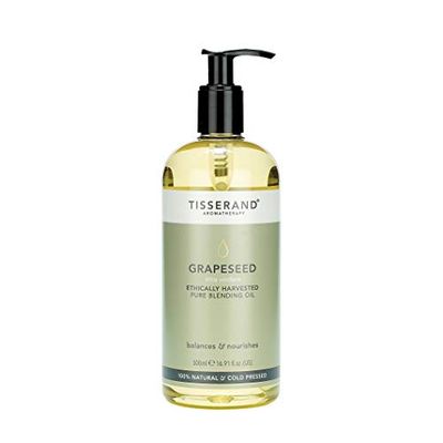 Tisserand - 500ml Grapeseed - Ethically Harvested Carrier - Face and Body Blending - 100% Natural and Pure Carrier for Essential s Mixing
