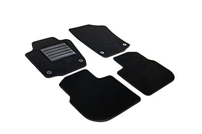 MTM SP-4238 Tapetes personalizados em veludo para Skoda Rapid 10.2012>2019