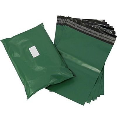 Triplast, 40 x 30 cm-Buste per posta, in plastica, colore: verde oliva, confezione da 100 pezzi