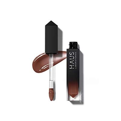 HAUS LABORATORIES By Lady Gaga: LE RIOT LIP GLOSS Lucidalabbra leggero e luminoso disponibile in 31 colori, scintillante e luccicante, confortevole, vegano e non testato su animali, 0.17 Oz