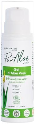 Pur Aloe - Gel hidratante orgánico con aloe vera nativo, 250 ml