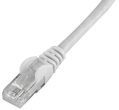 Pro Signal PSG90541 0.5m White Cat6 Snagless UTP Ethernet Patch Lead
