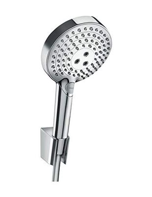 hansgrohe Raindance Select S Set supporto doccia 120 3 getti PowderRain con flessibile doccia 160 cm, cromo, 27668000