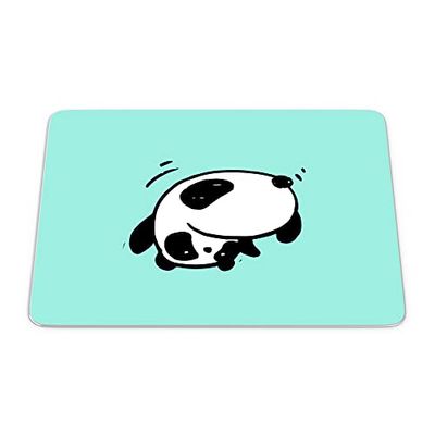 Bonamaison, Tappetino per mouse rettangolare, con stampa digitale, antiscivolo, per ufficio e casa, dimensioni: 22 x 18 cm