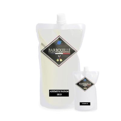 BARBOUILLE - Bar-Résine Abemus Papam - Résine Epoxy Bi-Composants - Effet Mat - Peinture Mur, Plafond, Boiserie, Carrelage & Métal - Lessivable - COV A+ - Fabriquée En France - 750 ml